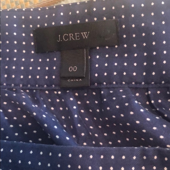 J. Crew Polka Dot Silk Blouse Size 00 - Picture 14 of 16